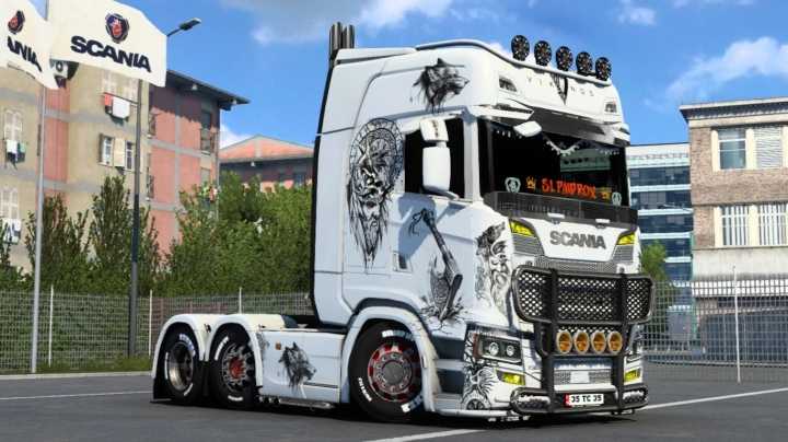 Scania Viking Skin ETS2 1.47
