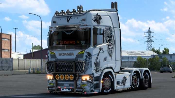 Scania Viking Skin ETS2 1.47