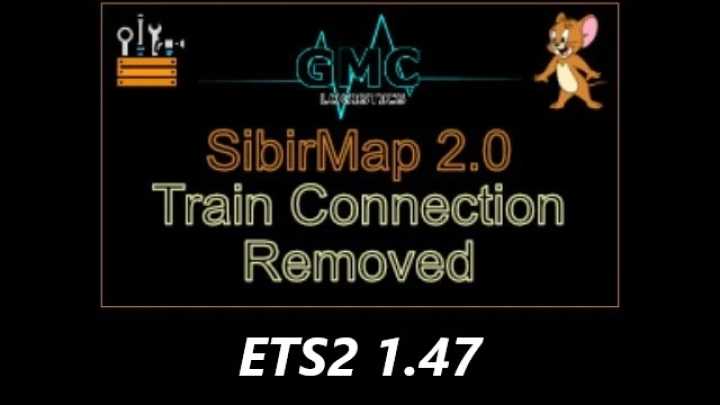 Sibirmap 2 Train Connection Removed V1.0 ETS2 1.47