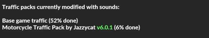 Sound Fixes Pack V23.31 ETS2 1.47