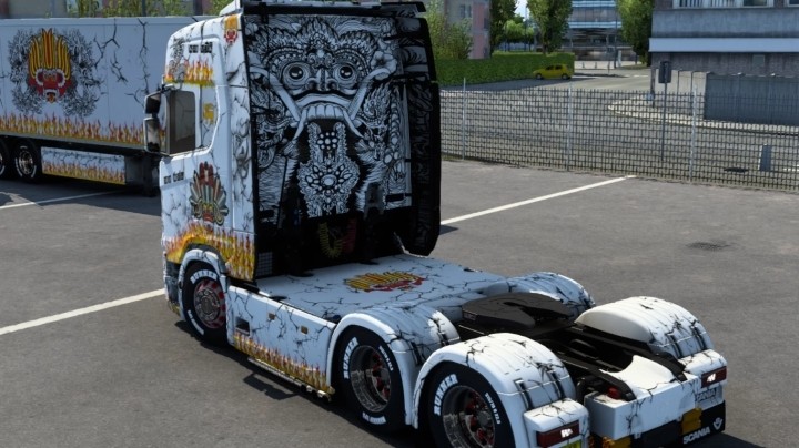 Sri Lanka Yaka Skin V2.0 ETS2 1.47