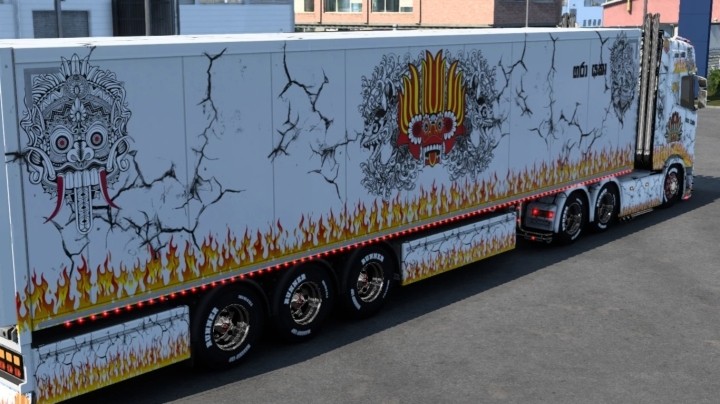 Sri Lanka Yaka Skin V2.0 ETS2 1.47