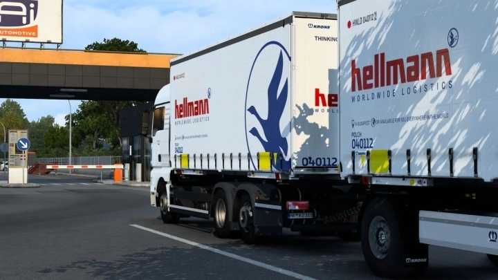 Swap Body Carrier Chassis Pack V1.5.0 ETS2 1.47