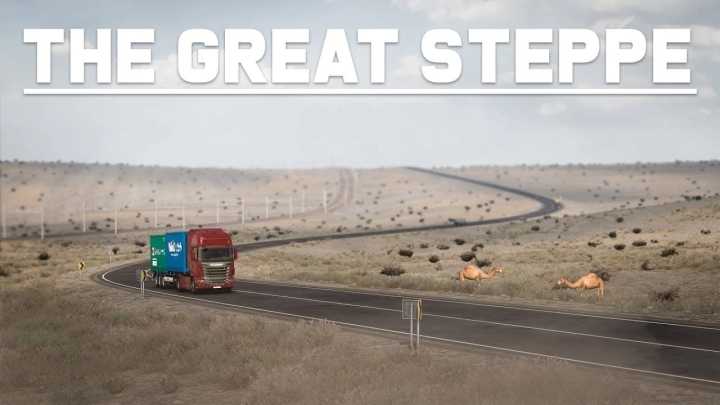 The Great Steppe Map ETS2 1.47
