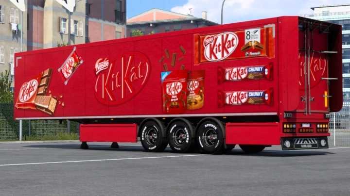 Trailer Kit Kat Skin ETS2 1.47