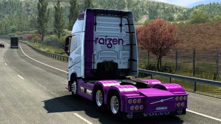 Volvo Fh 2012 Raizen Skin V1.0 ETS2 1.47