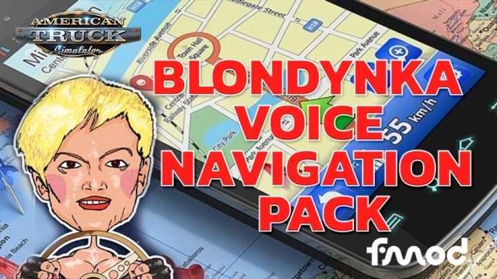 Blondynka Voice Navigation Pack 2.1 ATS 1.47