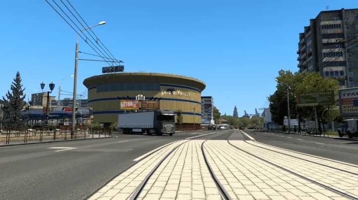 Addon Map For Rusmap And Roextended Map Of Donbass ETS2 1.47