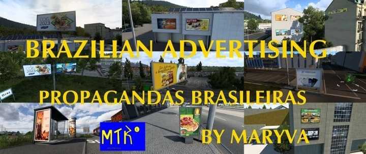 Brazilian Advertising V2.0 ETS2 1.47