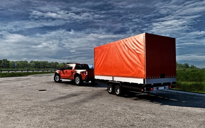 Car Trailer V2.0 ETS2 1.47