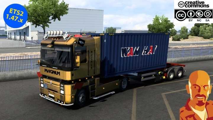 D-Tec Containers Trailer ETS2 1.47