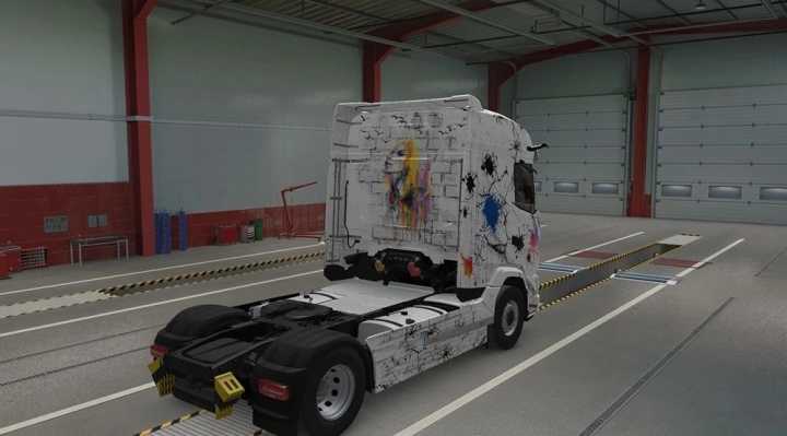 Daf 2021 Xg – Xg+ Spider Truck Skin V1.0 ETS2 1.47