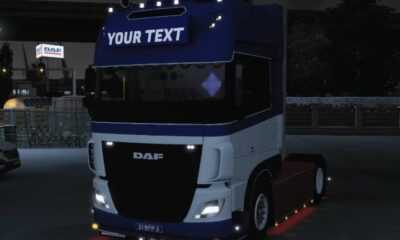 Daf Xf 106 4X2 Yct Truckstyling ETS2 1.47