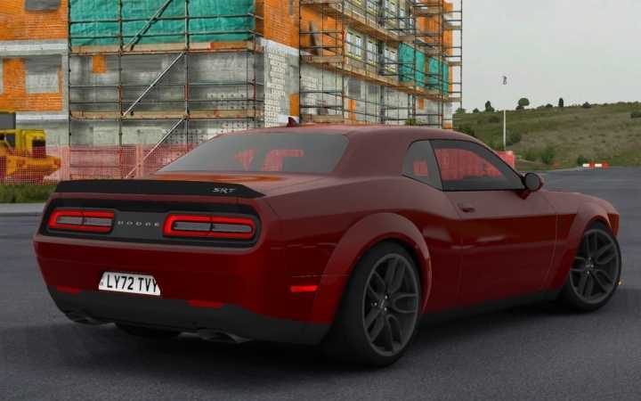 Dodge Challenger Srt Hellcat Widebody 2018 V1.3 ETS2 1.47