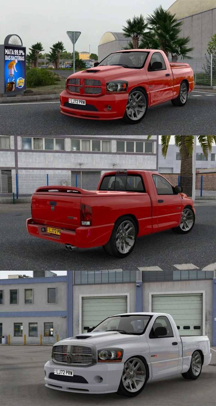 Dodge Ram Srt-10 2006 V3.4 ETS2 1.47