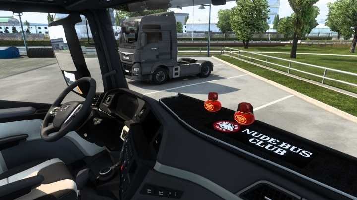 Interior Camera Man Tgx 2020 ETS2 1.47