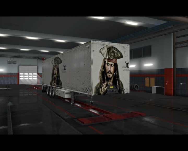 Jack Sparrow Skin ETS2 1.47
