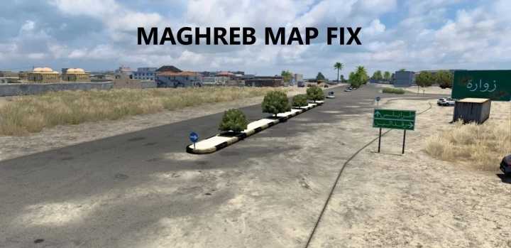 Maghreb Map Fix ETS2 1.47