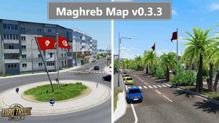 Maghreb Map V0.3.3 ETS2 1.47