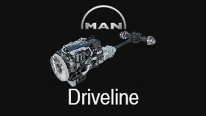 Man Drivetrain Revision V2.22 ETS2 1.47