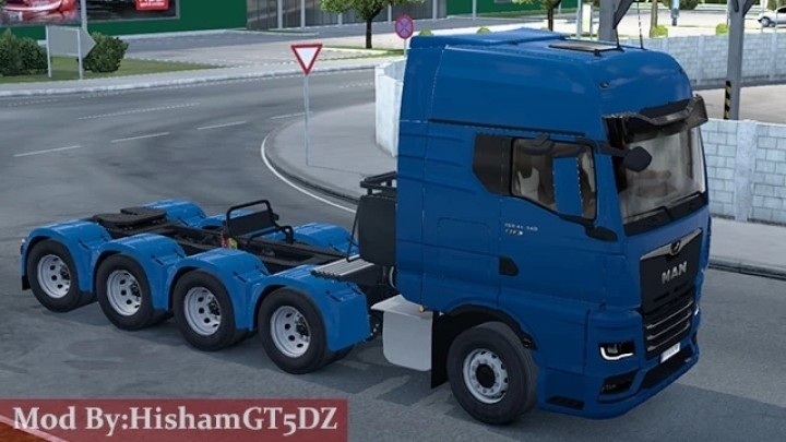 Man Tgx 2020 10X4 Chassis V1.0 ETS2 1.47