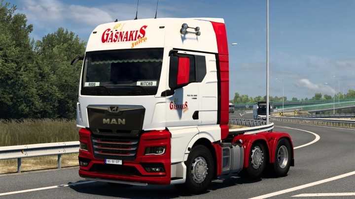 Man Tgx 2020 Gasnakis Juice Skin V1.0 ETS2 1.47