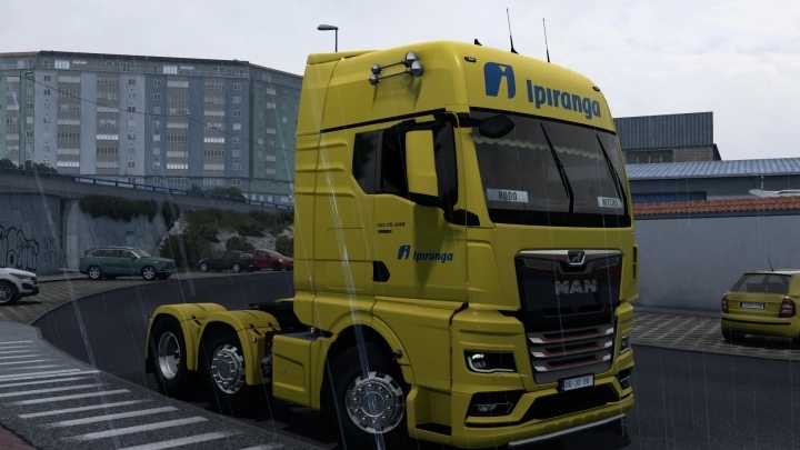 Man Tgx 2020 Ipiranga Skin V1.0 ETS2 1.47