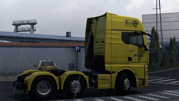 Man Tgx 2020 Ipiranga Skin V1.0 ETS2 1.47