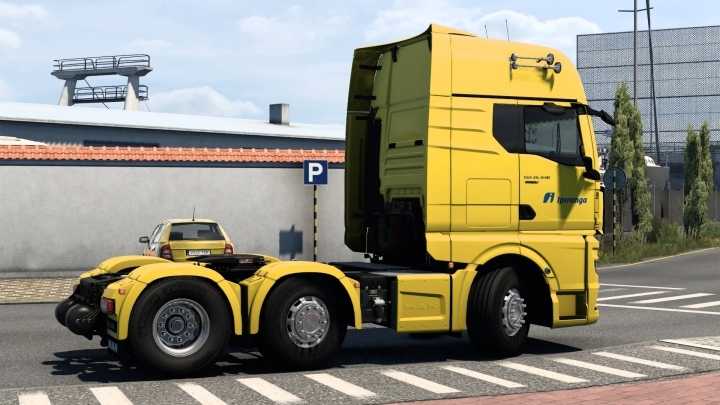 Man Tgx 2020 Ipiranga Skin V1.0 ETS2 1.47