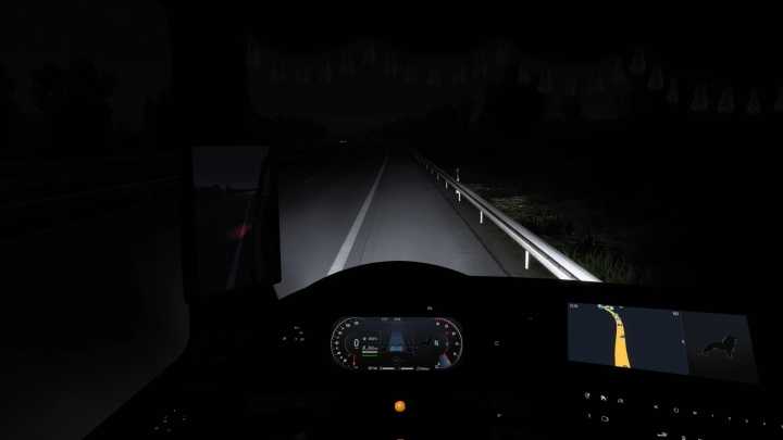 Man Tgx 2020 Led Headlights V1.0 ETS2 1.47