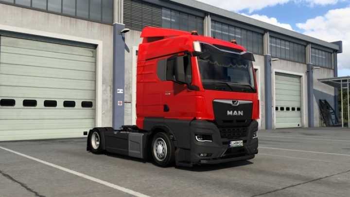 Man Tgx 2020 Low Deck Chassis Fixed V1.0 ETS2 1.47