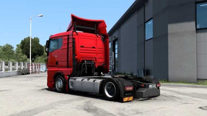 Man Tgx 2020 Low Deck Chassis Fixed V1.0 ETS2 1.47