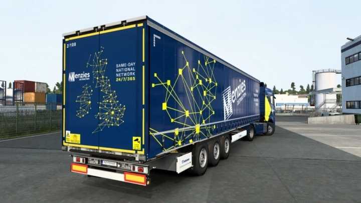 Man Tgx 2020 Menzies Combo Skin Pack V1.0 ETS2 1.47