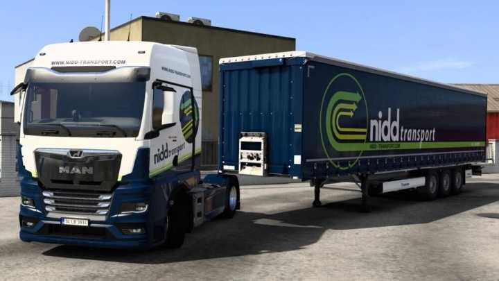 Man Tgx 2020 Nidd Transport Combo Skin Pack V1.0 ETS2 1.47