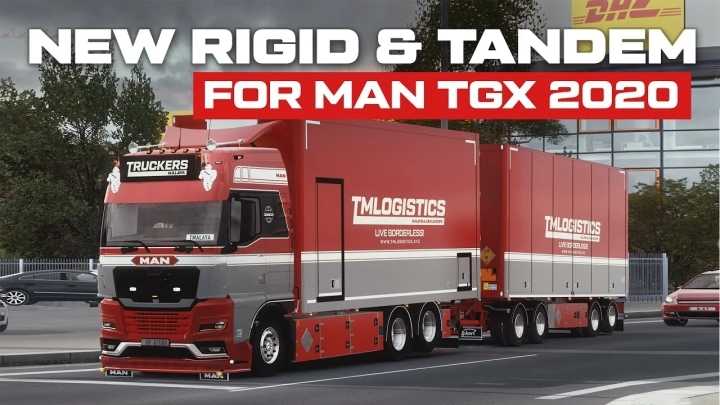 Man Tgx 2020 Rigid Chassis Addon By Kast V1.0 ETS2 1.47