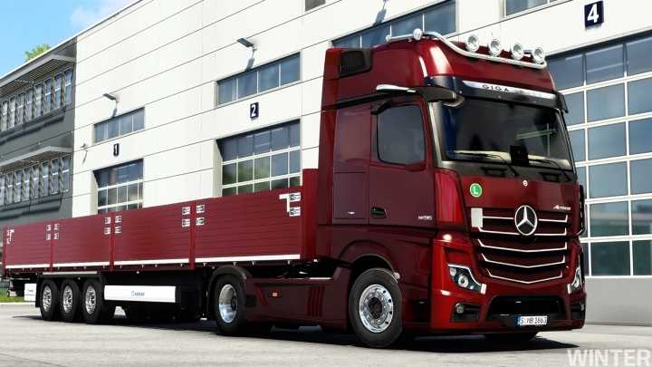 Mercedes-Benz New Actros 2019 V2.0 ETS2 1.47