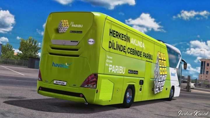 Neoplan Tourliner C13 Havaist Paribu Skin V1.0 ETS2 1.47