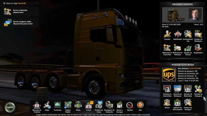 Profile Orginal Europe V1.1 ETS2 1.47