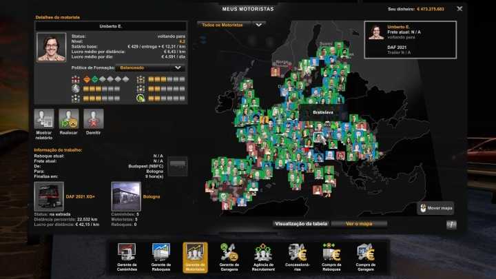 Profile Orginal Europe V1.1 ETS2 1.47