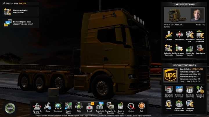 Profile Orginal Europe V1.2 ETS2 1.47