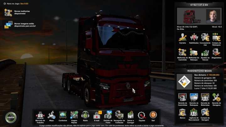 Profile (Savegame) V1.0 ETS2 1.47
