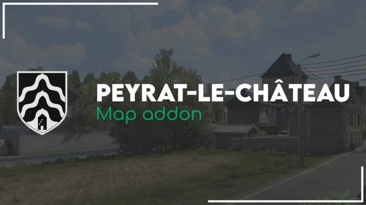 Promods Map Addon – Peyrat-Le-Chateau Map V1.0 ETS2 1.47