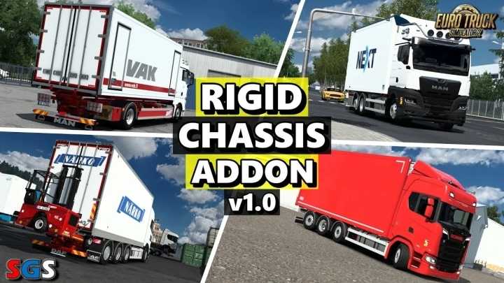 Rigid Chassis Addon By Kast Fixed V1.0 ETS2 1.47