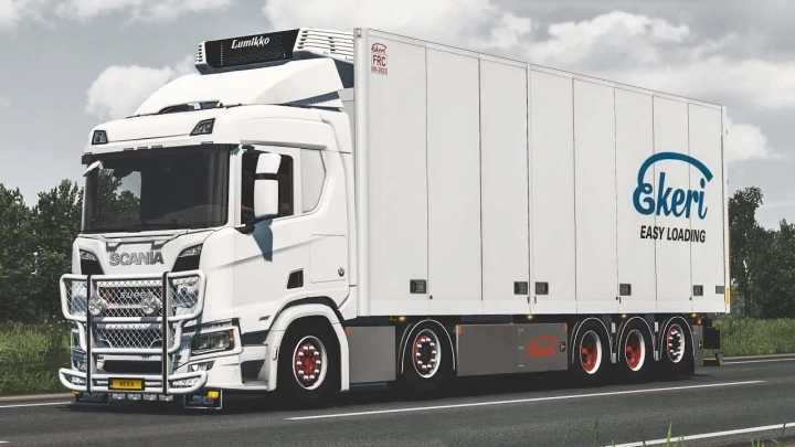 Rigid Chassis For Eugene Scania Ng ETS2 1.47