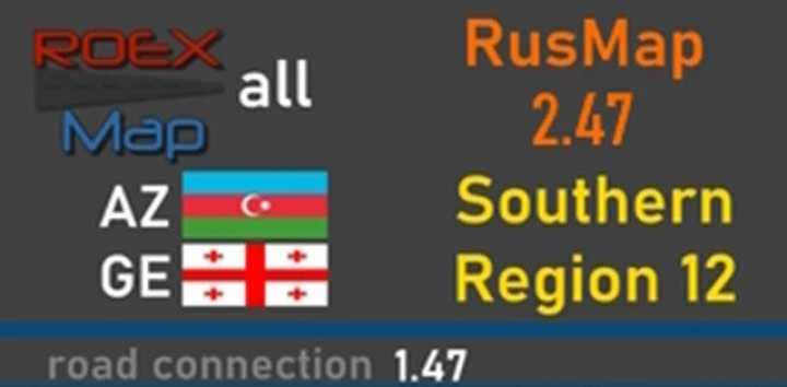 Rusmap – Roex, Azge , Srmap Road Connection ETS2 1.47