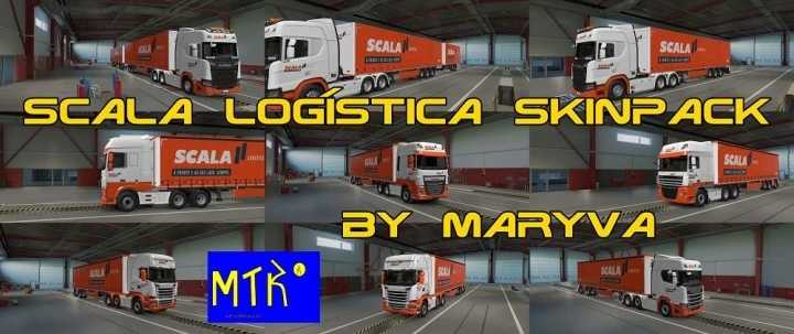 Scala Logística Skinpack V2.0 ETS2 1.47