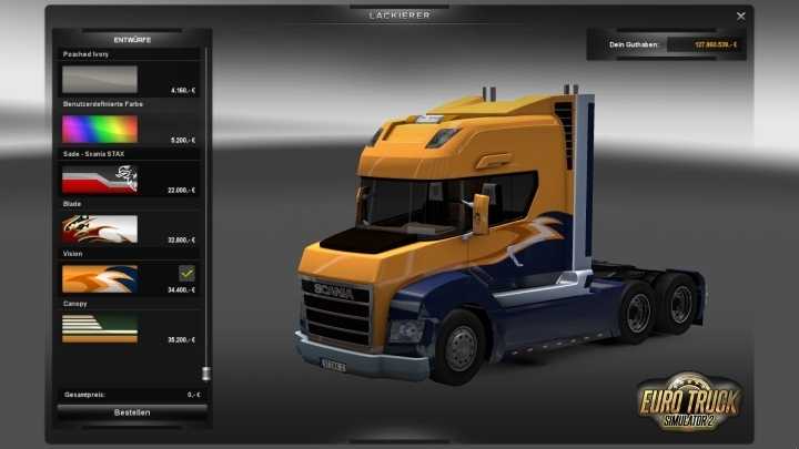 Scania Stax Concept Truck V2.5 ETS2 1.47