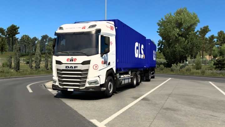 Skin Daf Xf Express Line ETS2 1.47