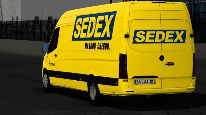 Skin Sedex Mercedes-Benz Sprinter 2019 V1.0 ETS2 1.47