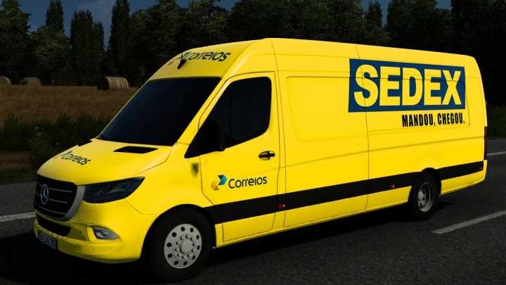 Skin Sedex Mercedes-Benz Sprinter 2019 V1.0 ETS2 1.47